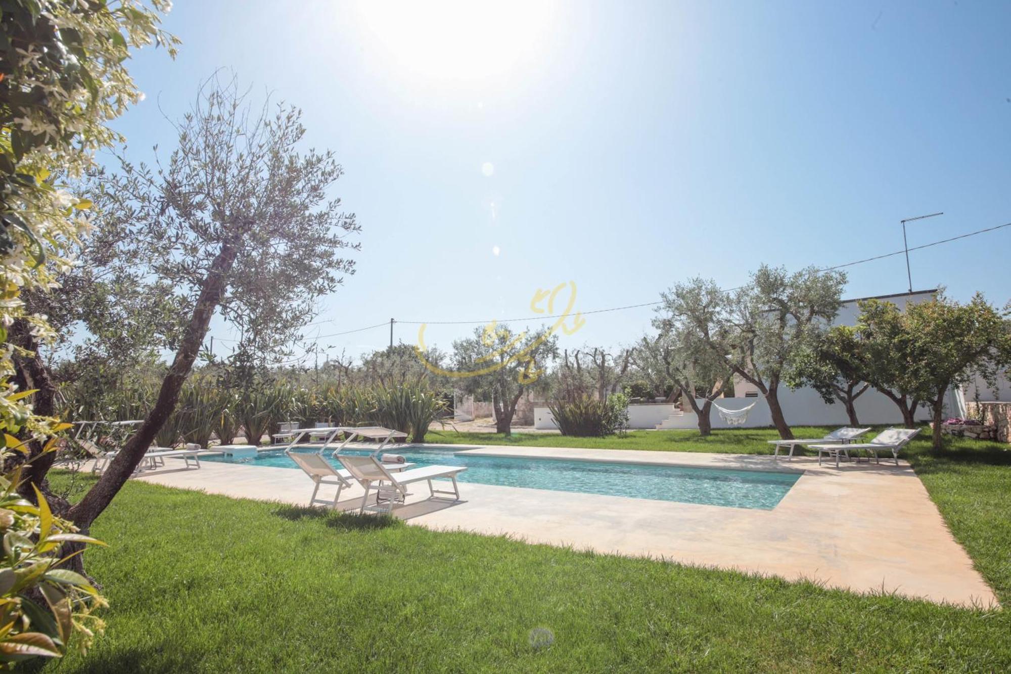 Villa Td Dimora Del Giglio With Organic Garden With Pool Ostuni Exterior foto