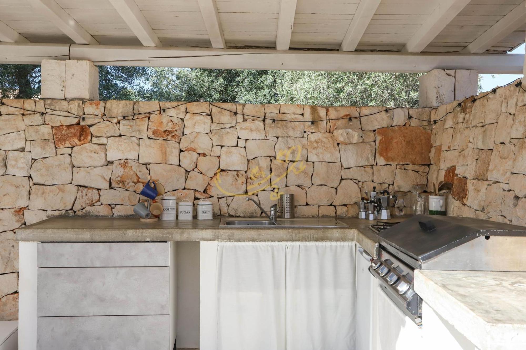 Villa Td Dimora Del Giglio With Organic Garden With Pool Ostuni Exterior foto